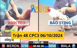 Trận 48 CPC3 06/10/2024 - Tèo Bảo Lộc Đối Đầu Với Bảo Sting