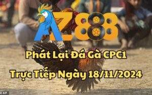 Phát Lại Đá Gà CPC1 Trực Tiếp Ngày 18/11/2024