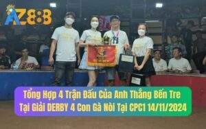 Hành Trình Vô Đich Của Anh Thắng Bến Tre Tại CPC1 Ngày 14/11/2024