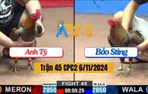 Trận 45 CPC2 Ngày 6/11/2024 - Gà Anh Tý Nạp Đúng 1 Cây Gà IDOL Bỏ Chạy
